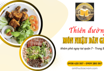 Khám phá thiên đường món nhậu dân giã tại Phố Bia Quận 7 và Trung Sơn